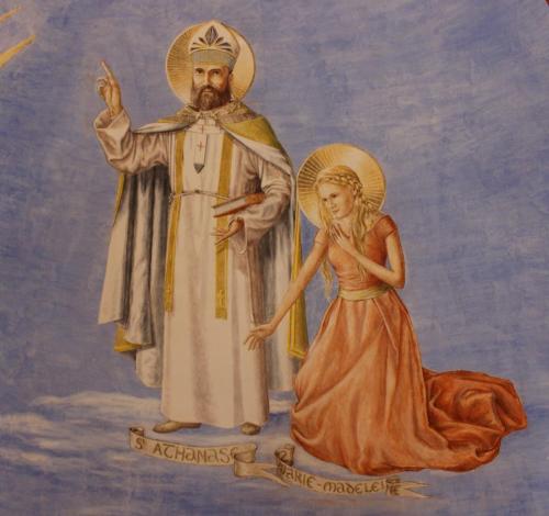 Saint Athanase et Marie-Madeleine