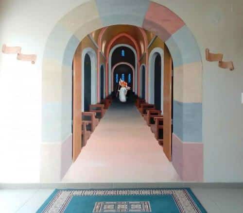 peinture murale en interieur