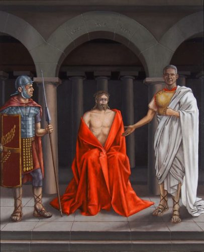 Voici votre roi. (Eglise de Montriond, Haute Savoie)