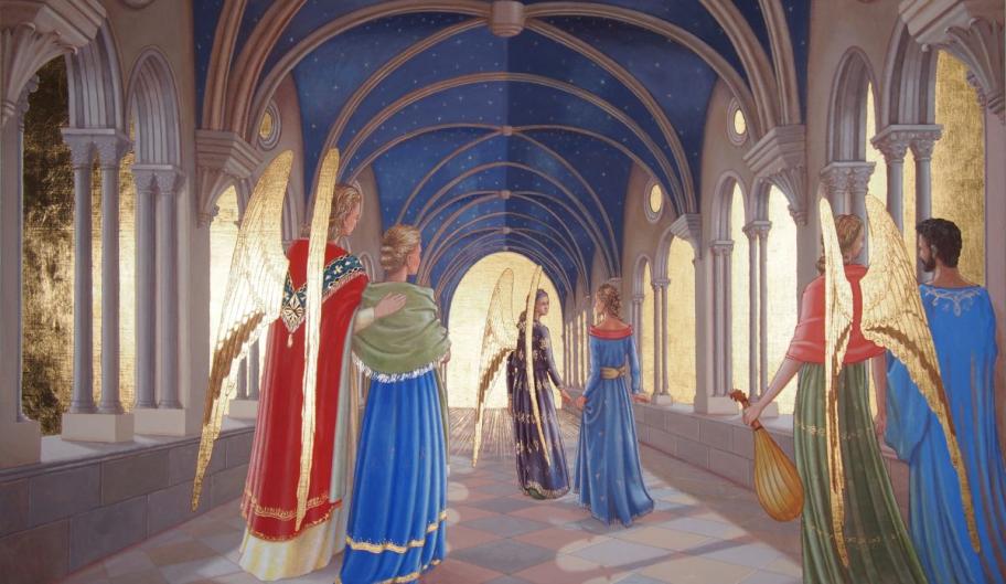 le bienheureux cloitre (divine comédie chant XXI du Paradis)(œuvre disponible)