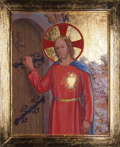 le Christ frappe à la porte (apocalypse 3,20)collection particulière